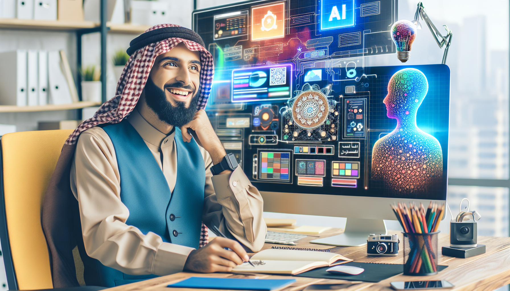 グラフィックデザイナー AI 活用 関連画像